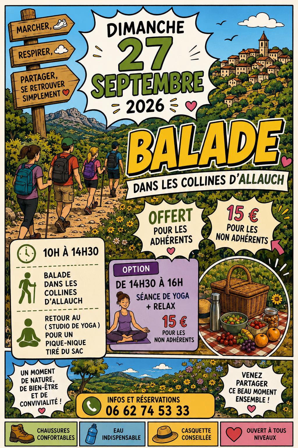 Balade yoga Allauch