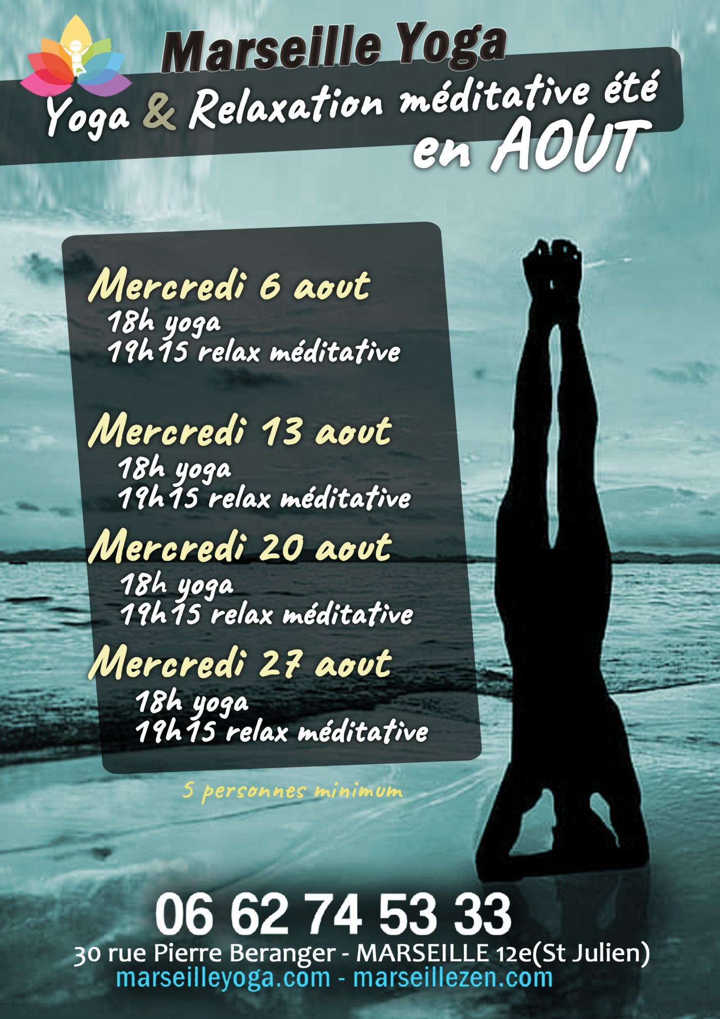 yoga été