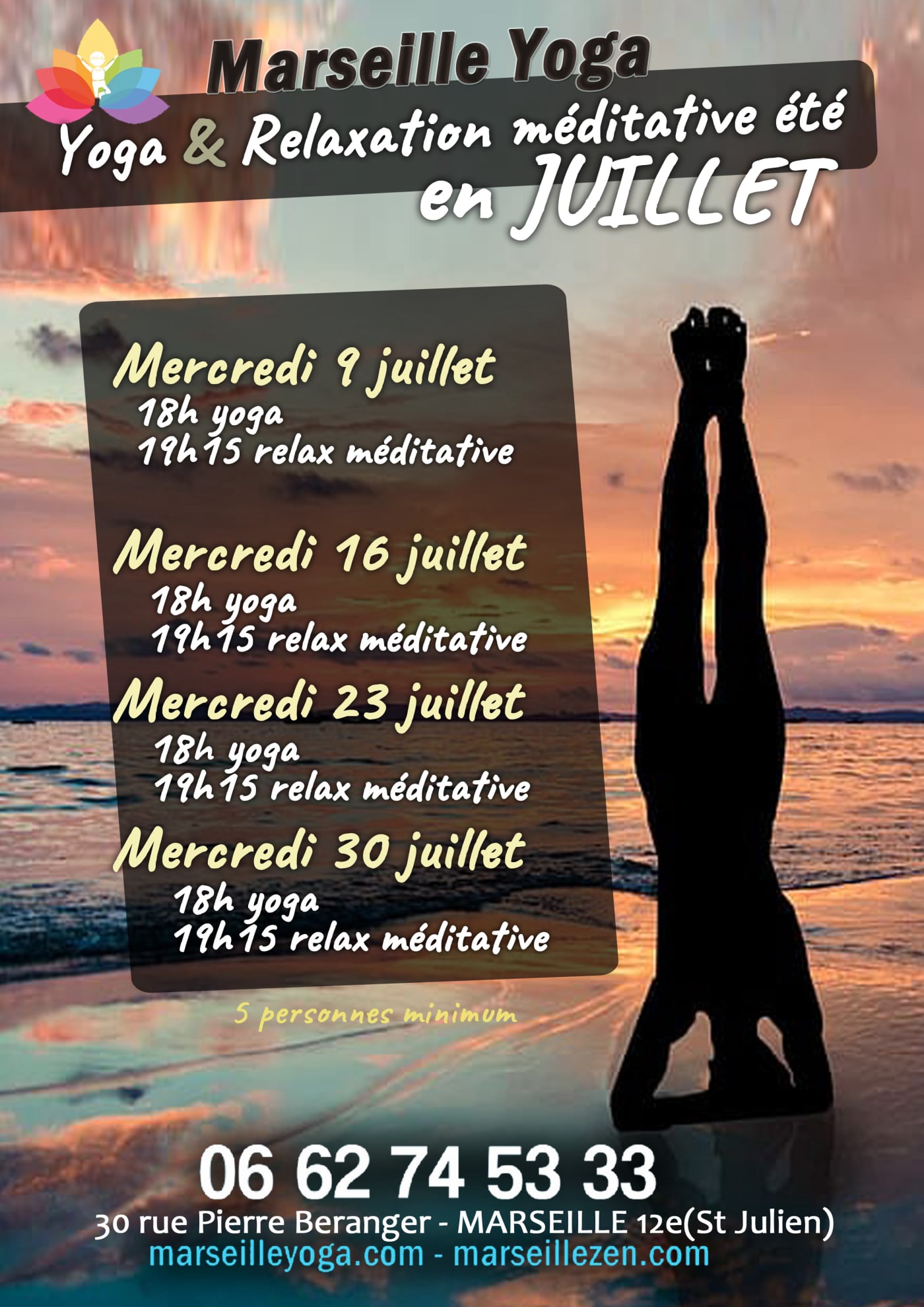 yoga été